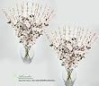 24 pieces of 27" Cherry Blossom Artificial Silk Flower Sprays Pink