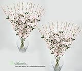 24 pieces of 27" Cherry Blossom Artificial Silk Flower Sprays Pink