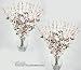 24 pieces of 27" Cherry Blossom Artificial Silk Flower Sprays Pink