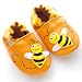 Eggi Soft Sole "Busy Beez" Crib Shoes (0-6 Months)