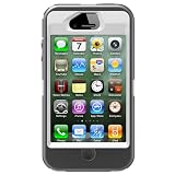 OtterBox Defender Series Hybrid Case & Holster for iPhone 4 & 4S - White / Gunmetal Grey