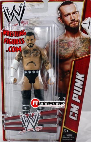 CM PUNK - WWE SIGNATURE SERIES 2012 TOY WRESTLING ACTION FIGURE