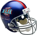 New York Giants SBXLII Full Size Replica Helmet