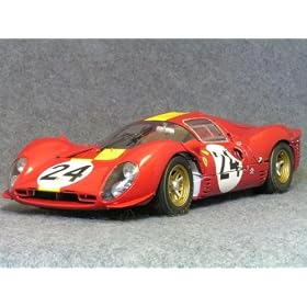 Kyosho - KYOSG1804113 - V�hicule Miniature - Ferrari 330P4 Le Mans 67 - Echelle 1/18
