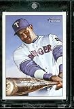 2007 Bowman Heritage # 122 Sammy Sosa - Texas Rangers - Baseball Card in a Protective Display Case