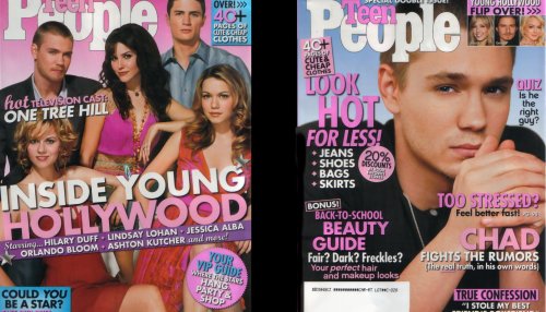 Teen People Magazine September 2005 Issue  One Tree Hill Cast/Chad Michael Murray (Single Back Issue)