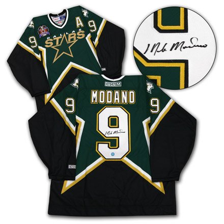 MIKE MODANO Dallas Stars SIGNED 1999 Stanley Cup Jersey