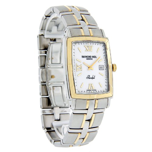 Raymond Weil Men's 9340-STG-00307 Parsifal White Textured Dial Watch