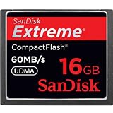 New - SanDisk Extreme SDCFX-016G-A61 16 GB CompactFlash (CF) Card - 1 Card - BX2641