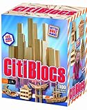 Citiblocs Natural Colors Precision Cut Building Blocks (100 Piece)