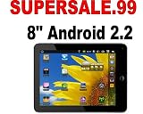 New 8 inch MID 80003 Google Android 2.2 Touchscreen Tablet PC 3G WIFI Camera with BONUS LEATHER CASE PRIORITY SHIPPING From USA SELLER SUPERSALE.99