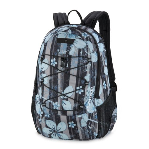 DAKINE Schul-, Freizeit Rucksack Transit Pack, Black Stripe Floral, Größe: 46 x 30 x 15