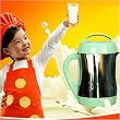 BONUS PACK! Joyoung CTS1048 Easy-Clean Automatic Hot Soy Milk Maker with FREE Soybean Bonus Pack