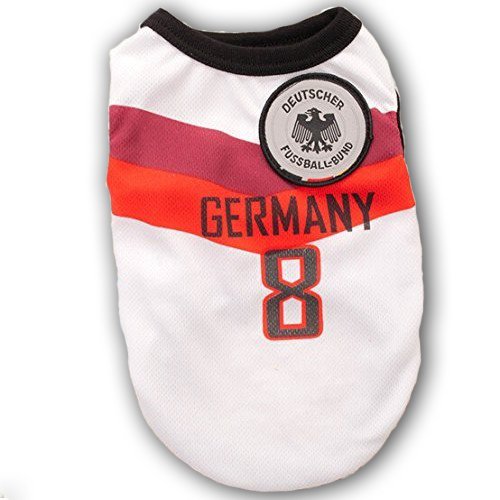 Animally® Deutschland Trikot für Hunde – EM 2016 – Germany – DOG – PET – CLOTHES – SHIRT – KLEIDUNG (XL)