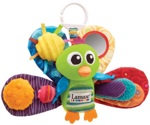 Lamaze Play & Grow Jacques the Peacock Take Along Toy