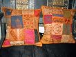 Toss Cover Orange Tapestry Pillows Cotton Cushion Covers