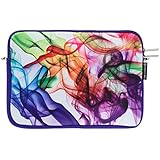 Microsoft Surface Pro 3 / Surface 3 Neoprene Case Sleeve Bag by Caseling. - Colorful/White
