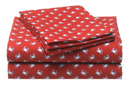 Tommy Hilfiger 100% Cotton Print Sheet Set