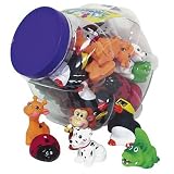 Tub of 30 Bathtub Familes BATH SQUIRTERS Toy by