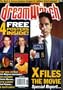 DreamWatch #34 June 1997 David Duchovny/Gillian Anderson/The X-Files on Cover, 4 Posters, Kate Mulgrew/Star Trek Voyager, Peter Wingfield/Highlander, Todd Masters/Dark Skies, Patrick Macnee/The Avengers, The Man From Atlantis, Tron, The Fifth Element