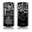 B&W Fleur Design VERTICAL CAMERA Original Pearl 8110/ Pearl 8100 Cell Phone Protective Skin Decal Sticker