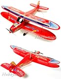3 Channel Electric (ESC) Radio Control Classic Biplane-2 Airplane by www.hobbymega.com