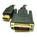 Link Depot Male HDMI to Male DVI-D Cable (6 Feet)