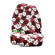 Set of 2 Universal-fit Hawaiian Front Bucket Seat Cover - Red Hawaii Hibiscus Floral Print