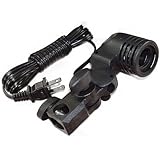 CowboyStudio AC Socket & Cord Set with Umbrella Holder and Light Stand Mount