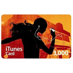 Apple iTunes Musicプリペイドカード 3,000円 [MA782J/A]