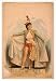 Historic Theater Poster (S), Asian woman in shorts cape and feathered hat
