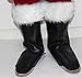 ADOMI Santa Claus Costume for Men Adults Santa Suit 11pcs Mens Red Deluxe Christmas Clause Outfit Cosplay Vacation Suits Set