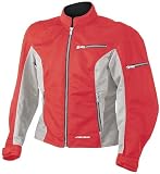 First Gear Contour Ladies Mesh Jacket - Silver/Black - Extra Large