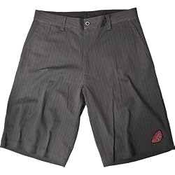Fly Racing Pin-Stripe Men's Short Sportswear Pant - Grey