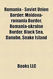 Romania - Soviet Union Border: Moldova-Romania Border, Romania-Ukraine Border, Black Sea, Danube, Snake Island-