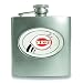 MLB Cincinnati Reds Stainless Steel Hip Flask 6oz