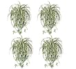 FOUR 28" Spider Artificial Hanging Bushes with Babies