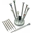 15 Precision Screwdrivers Stand Watchmaker Repair Tools