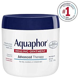 Aquaphor Healing Ointment, Dry, Cracked and Irritated Skin Protectant, 14 Oz