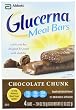 Glucerna Meal Bar for People with Diabetes, Chocolate Chunk, 4-Count Boxes, 2.04-Ounces Bars  (Pack of 6)