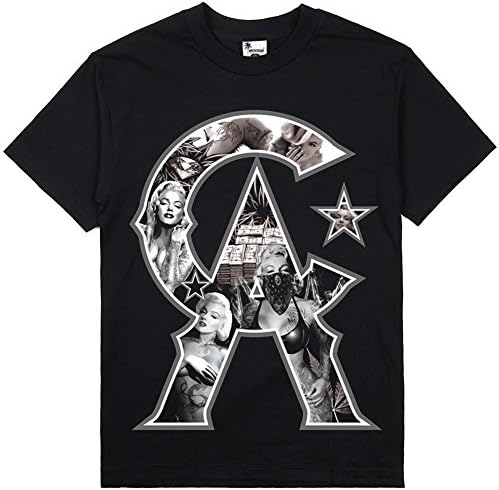 Weiv Gear Mens Big CA T Shirt (Large)