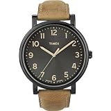 [タイメックス]TIMEX モダンイージーリーダー ブラックサンレイダイアル オイルドレザーベルト T2N677 メンズ 【正規輸入品】