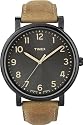[タイメックス]TIMEX モダンイージーリーダー ブラックサンレイダイアル オイルドレザーベルト T2N677 メンズ 【正規輸入品】