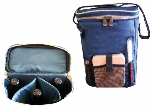 Happy Hour 10240 Insulated Wine and Cheese Tote