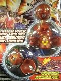 Bakugan Battle Brawlers Series 1 Starter Pack Pyrus RED - Reaper, Stinglash, Mystery Marble