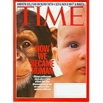 Time Magazine October 9 2006 - How We Became Human, Andrew Sullivan on Blind Faith, Leo & Jack & Matt & Marty (Vol 168 No. 15) book cover