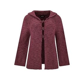 Avenue Plus Size Hooded Toggle Sweater Coat