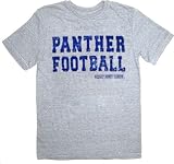 Friday Night Lights Panther Football Heather Gray Adult T-Shirt Tee