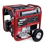 Powermate PM0435001 6,250 Watt 287cc 10 HP Subaru EX30 Gas Powered Portable Generator With Wrap Around Handle