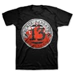 13 - Flame Circle T-shirt - Black - M